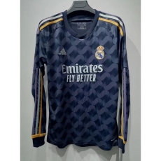 23-24 Real Madrid away long sleeves